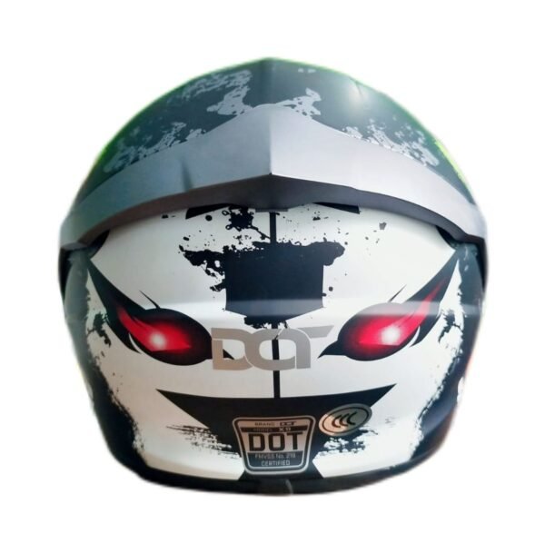 Casco con diseño Joker para moto