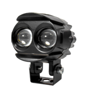 Faro doble lupa 4 funciones para moto