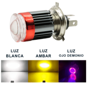 Foco h4 ojo de demonio