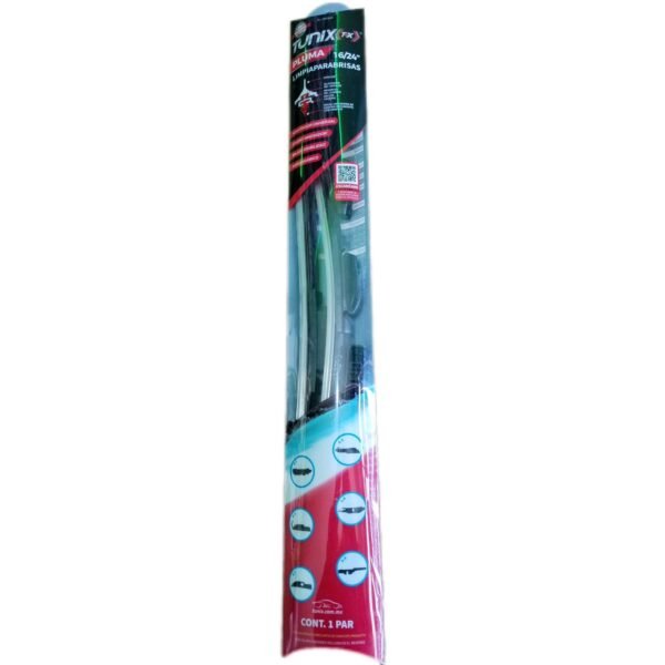 Pluma limpiaparabrisas 16/24"