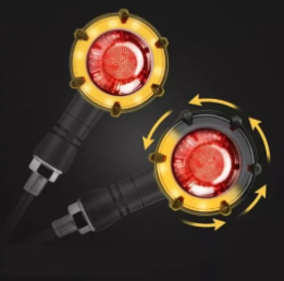 🟠 Direccional Circular Luz Blanca/Amarilla - Image 2