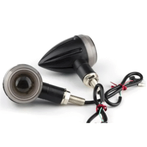 🟠 Direccional Mini Chopper – Luz Roja/Ámbar