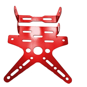 🟡 Porta Placa Metálica