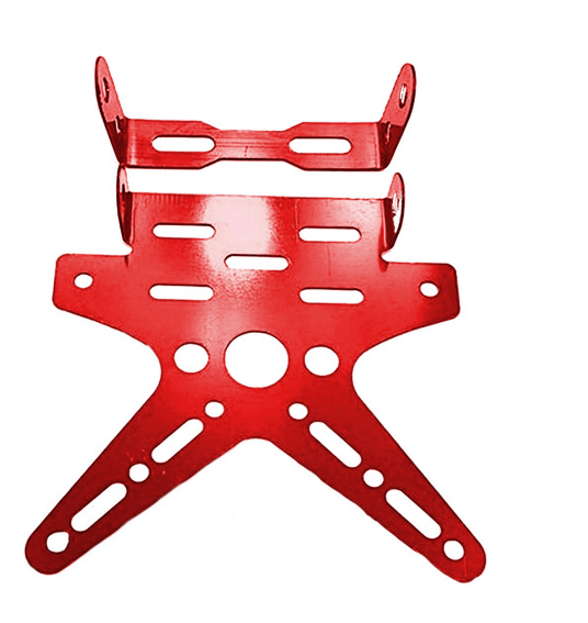 🟡 Porta Placa Metálica