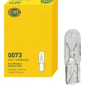 Foco 73 Hella caja de 10pzs.