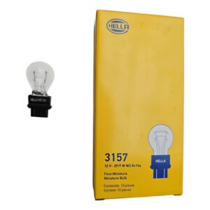 Foco #3157 Hella Blanco Caja 10 piezas