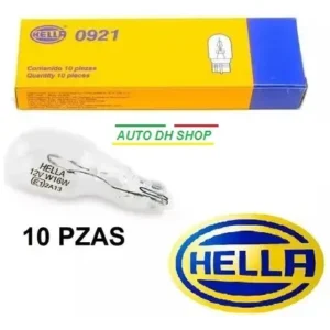 Foco #921 Pellizco Marca (Hella) Caja 10 piezas