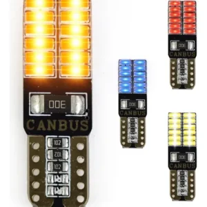 Foco 24 Leds Canbus Color: Ambar Par