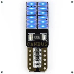 Foco 24 Leds Canbus Color: Azul Fuerte Par