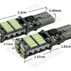 Foco 24 Leds Canbus Color: Verde Par
