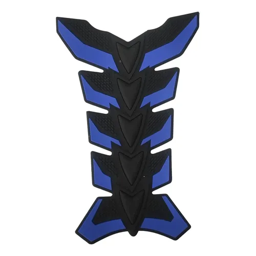 Cubre tanque de moto Azul