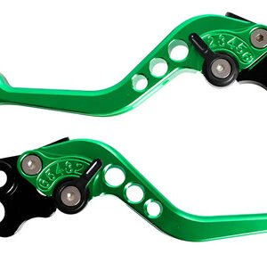 Manija de freno para moto Verde