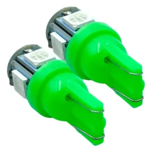Foco Pellizco 5 leds Color: Verde