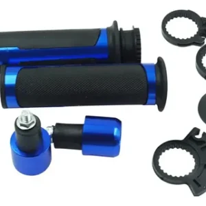 Puño aluminio con contrapeso Azul