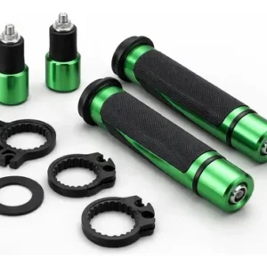 Puño aluminio con contrapeso Verde