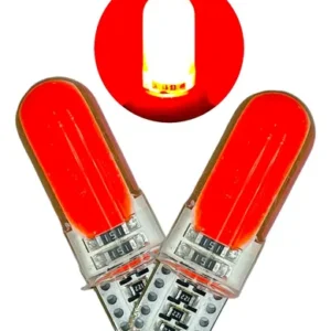 Foco Pellizco 12 leds Fijo Color: Rojo