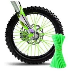 Popote Cubre Rayos Moto 72 piezas Color: Verde