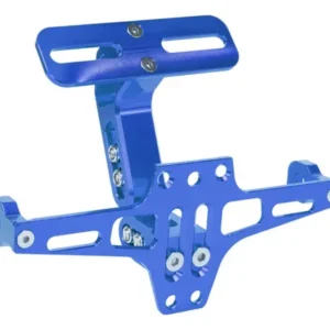 Porta placa de posiciones Azul-Material Resistente