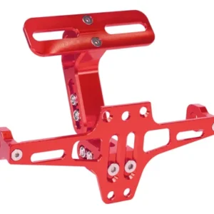 Porta placa de posiciones Rojo-Material Resistente