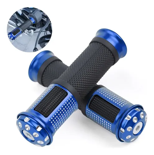 Puño de aluminio Azul