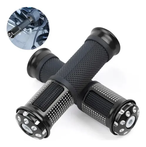 Puño de aluminio Negro